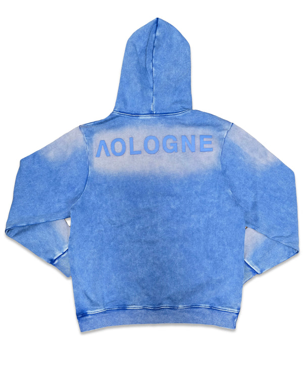 AOLOGNE STAND ALONE WASH HOODIE (ROYAL BLUE)