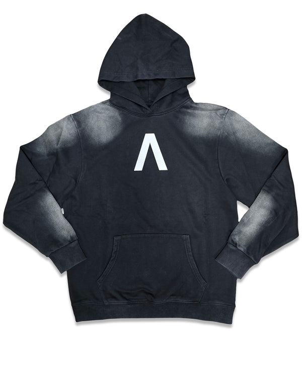 AOLOGNE STAND ALONE WASH HOODIE (BLACK WASH)