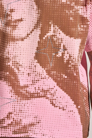 Aologne "VENUS" PINK SS TEE