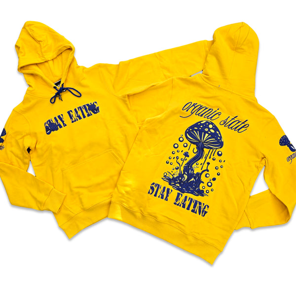 Denimicity Stay Eating Hoodie (Yellow)