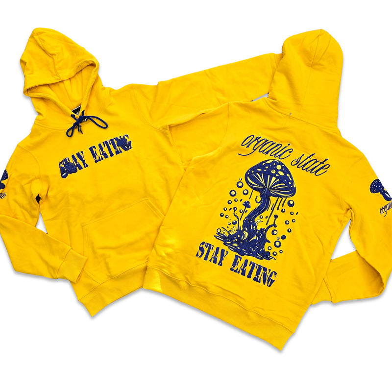Denimicity Stay Eating Hoodie (Yellow)