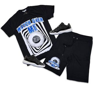 Retro Label WATCH OVER ME Shorts and Shirt Set (Retro 11 Low Space Jam)