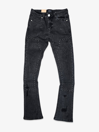 PHEELINGS Muerte STACK DENIM (Black Wash)