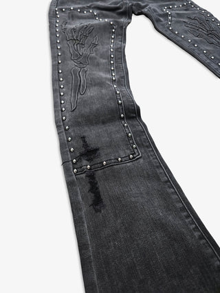 PHEELINGS Muerte STACK DENIM (Black Wash)