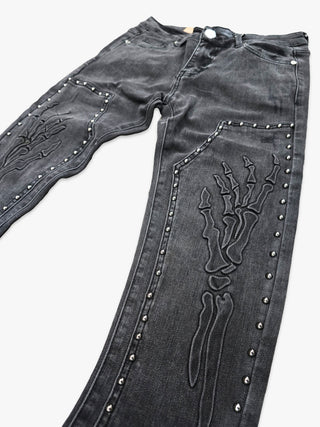 PHEELINGS Muerte STACK DENIM (Black Wash)