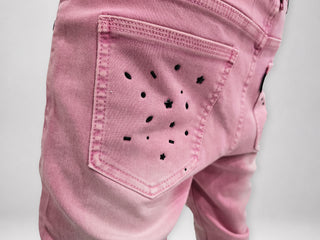 PHEELINGS Milkyway Rhinestone SKINNY DENIM (Pink Wash)