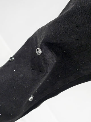 PHEELINGS Come Home Rhinestone Straight Leg DENIM (Jet Black)