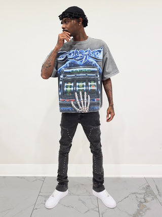 PHEELINGS Muerte STACK DENIM (Black Wash)