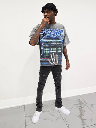 PHEELINGS Muerte STACK DENIM (Black Wash)