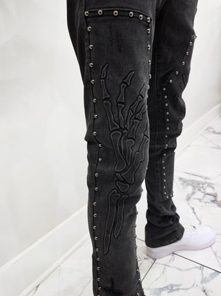 PHEELINGS Muerte STACK DENIM (Black Wash)