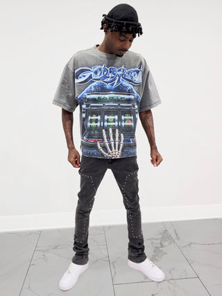 PHEELINGS Muerte STACK DENIM (Black Wash)