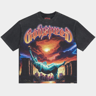 GODSPEED Burnt Bridges T-Shirt (Black)