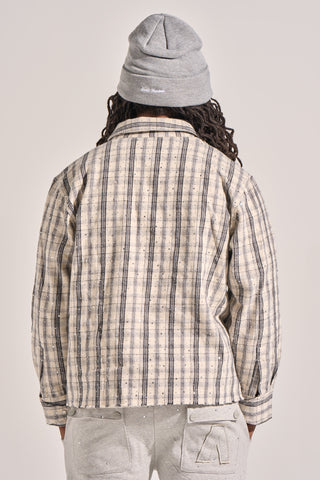 Aologne "LONELY PATH" FLANNEL (CREAM)