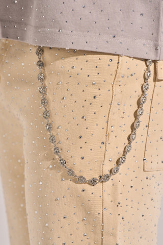 Aologne "ALONE AT THE TOP" WALLET CHAIN (SILVER)