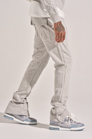 Aologne "STAND ALONE" GREY JOGGERS