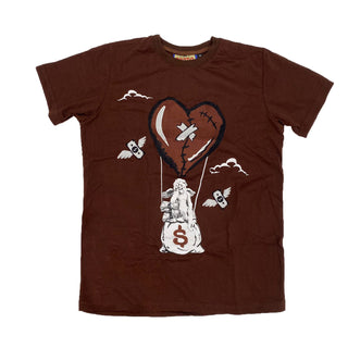 Retro Label Hot Air Shirt (Retro 1 Dark Mocha)