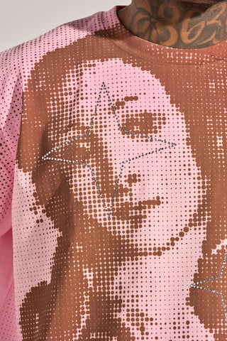 Aologne "VENUS" PINK SS TEE