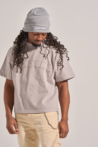 Aologne "MOON LIGHT" SS TEE (GREY)