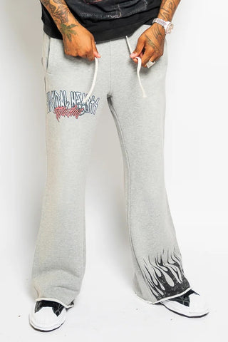 SUICIDAL HEARTS STUDIOS JOGGERS (GREY)