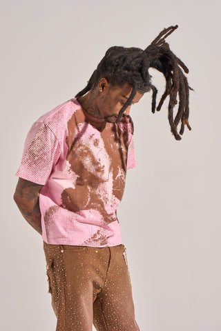 Aologne "VENUS" PINK SS TEE