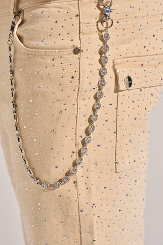 Aologne "LIGHT WALKER" STRAIGHT PANTS (CREAM)