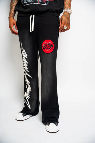 SUICIDAL HEARTS Signature Joggers (Black)