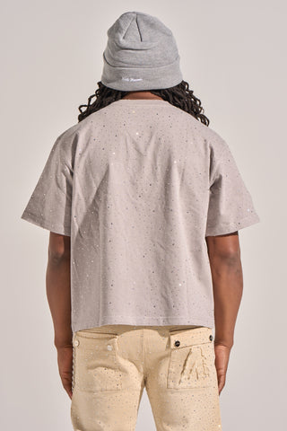 Aologne "MOON LIGHT" SS TEE (GREY)