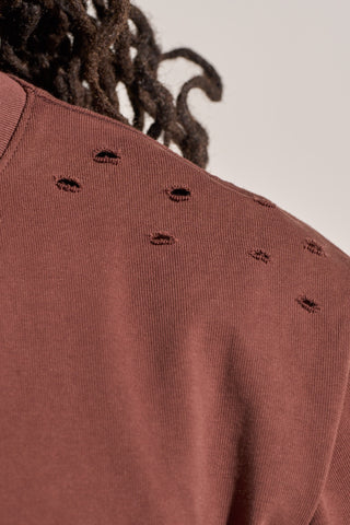 Aologne "BEHOLDER" BROWN SS TEE