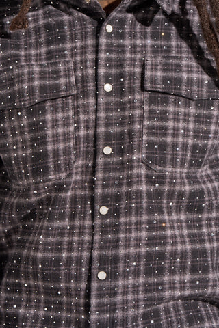 Aologne "LONELY PATH" FLANNEL (GREY)