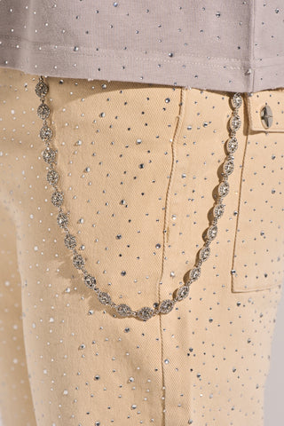 Aologne "ALONE AT THE TOP" WALLET CHAIN (SILVER)