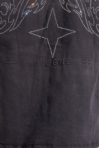 Aologne "DANTE" BUTTON UP (BLACK WASH)