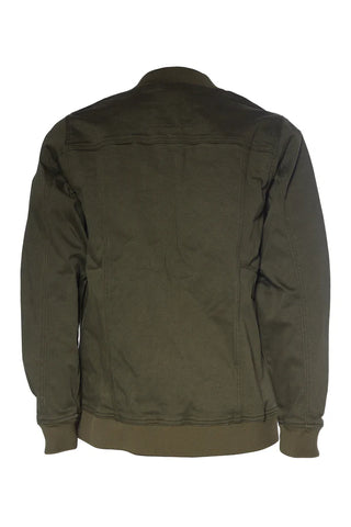 A TIZIANO Davis | Solid Bomber Jacket (Dark Olive)