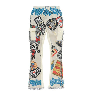 FROST ORIGINALS FROST BRAVE HEART TAPESTRY STACKED PANTS (OAT)