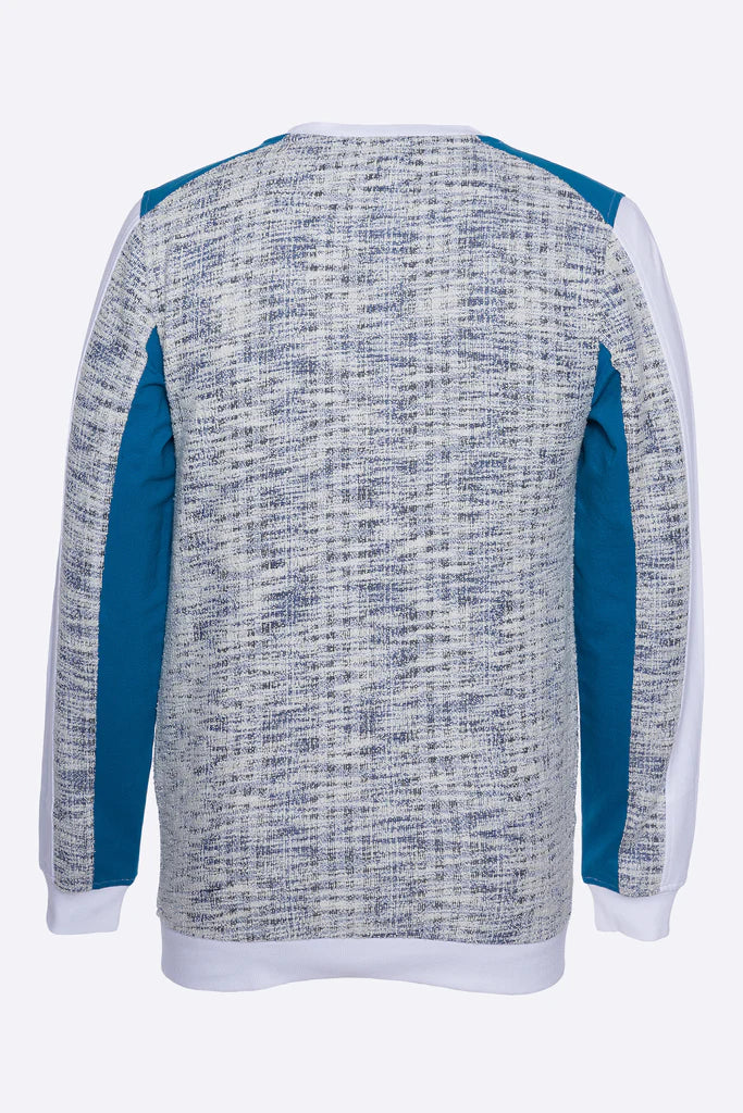 A TIZIANO Gregory | Fancy Knit Crew (Sapphire)