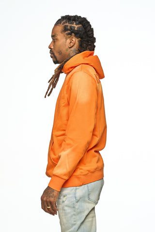 AOLOGNE STAND ALONE WASH HOODIE (ORANGE)