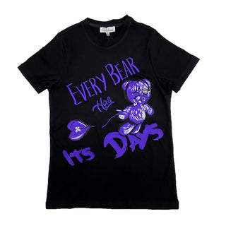 Retro Label Bear Days Shirt (Retro 12 Dark Concord)