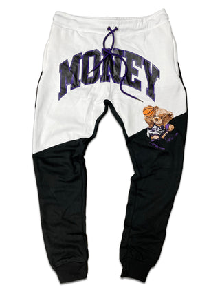 Retro Label Money Bear Jogger (Retro 13 Court Purple)