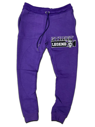 Retro Label Street Legend Jogger (Retro 13 Court Purple)