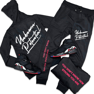 RETRO LABEL UNKNOWN POTENTIAL HOODIE & JOGGER SET (RETRO 8 PLAYOFFS)