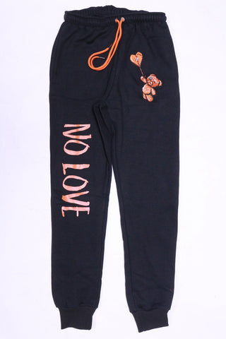 RETRO LABEL no love sweat pants (shattered bb)