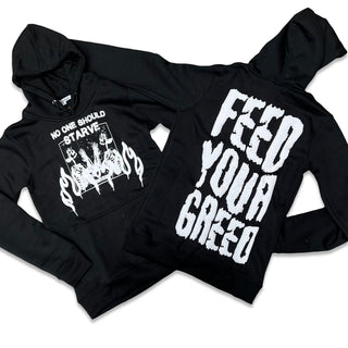 RETRO LABEL GREED HOODIE (RETRO 11 GRATITUDE)