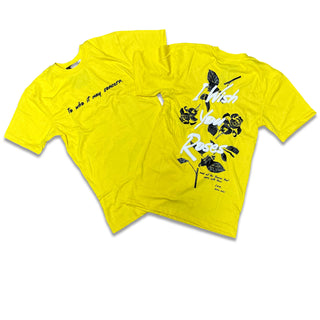 RETRO LABEL Wish you roses Shirt (RETRO 4 Yellow Thunder)