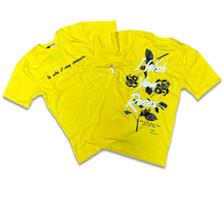 RETRO LABEL Wish you roses Shirt (RETRO 4 Yellow Thunder)
