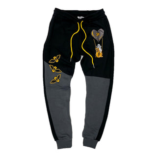 Retro Label Hot Air Joggers (Retro 9 University Gold)