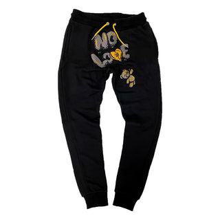 Retro Label No Love Air Joggers (Retro 9 University Gold)