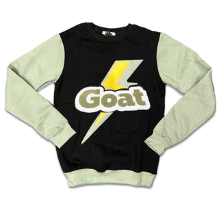 RETRO LABEL Goat Crewneck (RETRO 5 JADE HORIZON)