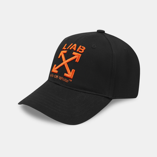 Off- White Curved Brim Twill Cap