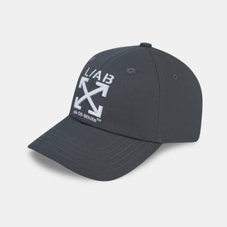 Off- White Curved Brim Twill Cap