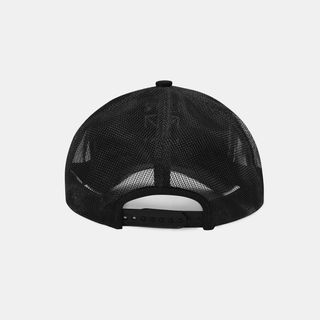 Off- White Curved Brim Trucker Cap