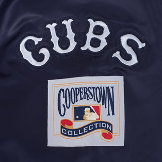 Pro Standard Chicago Cubs Retro Classics Pro Satin Jacket (Midnight Navy)
